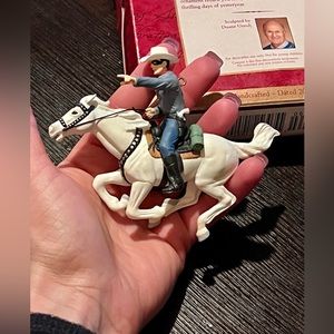 Vintage Hallmark Keepsake Lone Ranger Hanging Ornament 2000